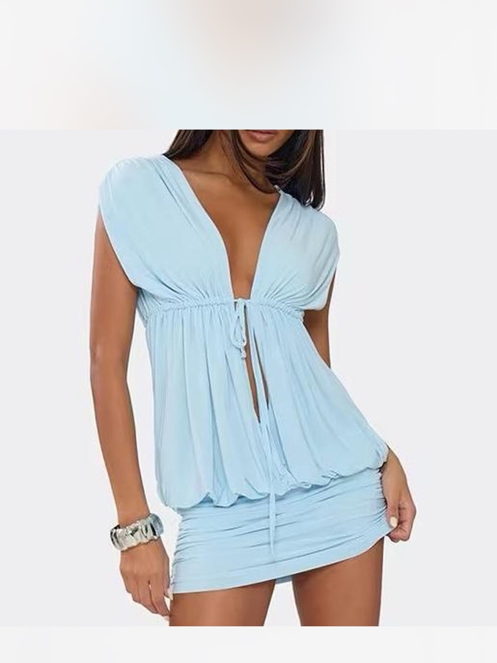 EGO light blue dress